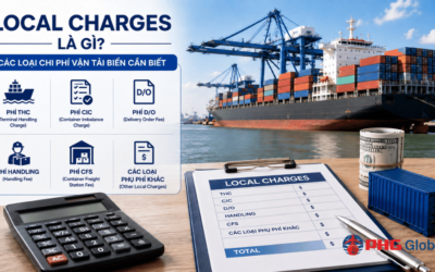 Local charges là gì? Các loại chi phí vận tải biển cần biết