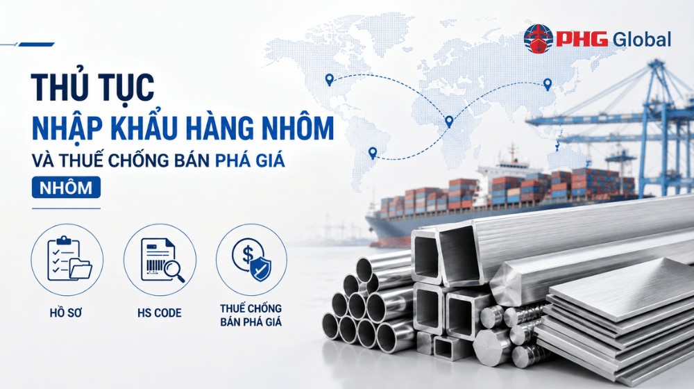 Read more about the article Thủ tục nhập khẩu hàng nhôm và thuế chống bán phá giá nhôm