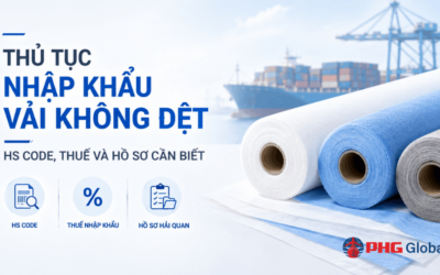 Thủ tục nhập khẩu vải không dệt: HS code, thuế và hồ sơ cần biết